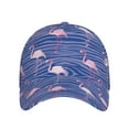 thumbnail image 2 of Haiem Flamingo Baseball Cap Dad Hat Cotton Soft Adjustable Fashion Hats for Men Women Unisex Style Headwear, 2 of 9