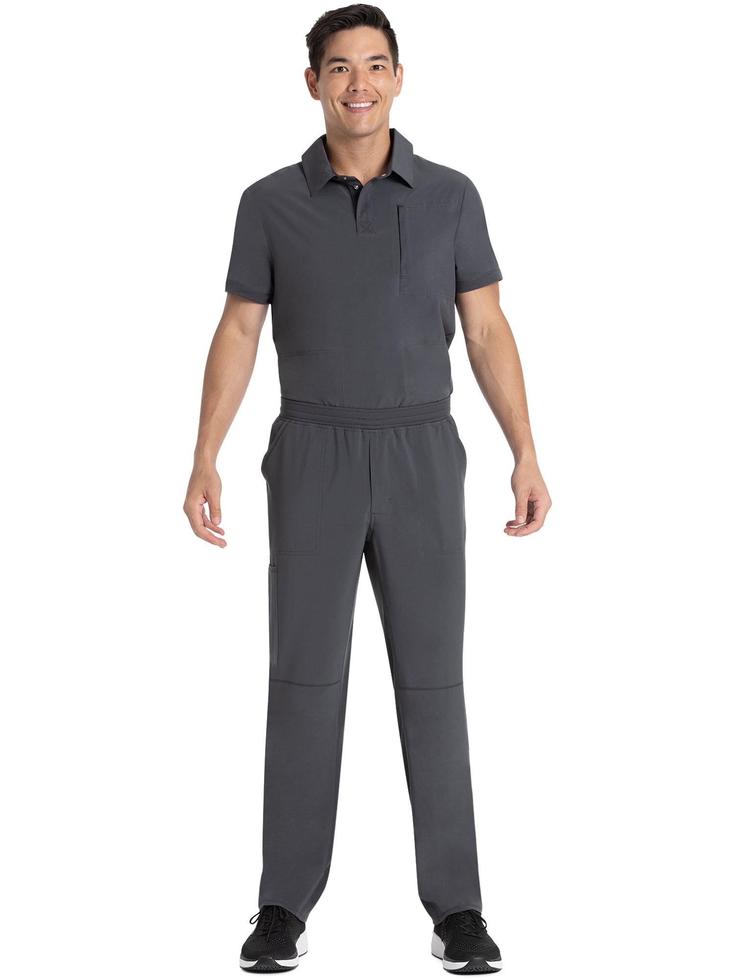 Scrubstar Men's Premium Performance Stretch Pull-On Cargo Scrub Pants, Sizes XS-3XL