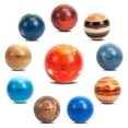 thumbnail image 1 of Mini pelotas antiestrés con sistema solar, 10 piezas de pelotas antiestrés con planetas, para el aprendizaje temprano, antiestrés, 1 of 5