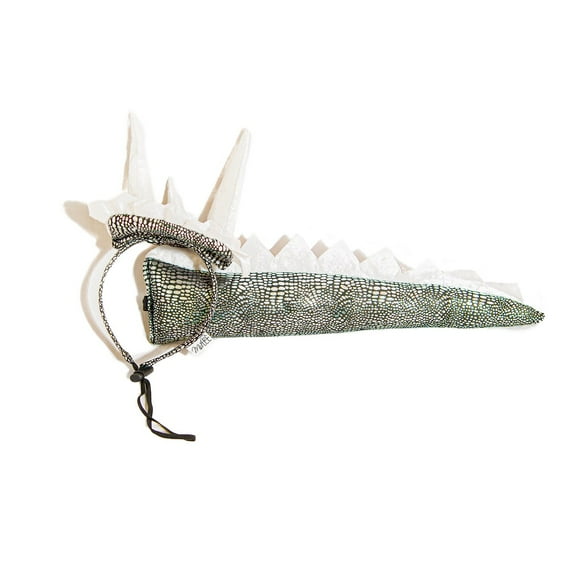 Midlee Dinosaur Dog Headband & Tail Halloween Costume