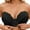 Black, variant on Wang6 Womens Front Hook Closure Convertible Bras Plus Size No Wire Seamless Lace Trim Everyday Bras Large Bust Underwear T Shirt Bra Bralettes White XL