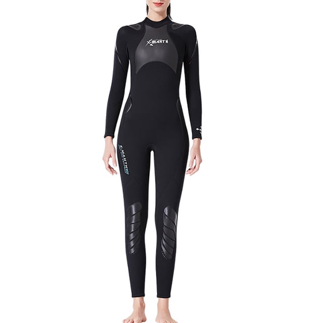 Soidarity DiveSail Trajes de neopreno Traje de buceo Ultrafino Secado rápido Pantalones de manga larga Traje de baño de cuerpo completo Mono Transpirable Deportes acuáticos Mujer Negro XL Soidarity OD003280-09