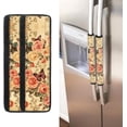 thumbnail image 2 of NETILGEN Rose Floral Butterfly Refrigerator Door Handle Covers Set of 2 for Valentine's Day, Kitchen Appliance Non-Slip Gloves for Fridge Dishwashers Microwave Home Kitchen Decoration, 2 of 6