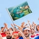 thumbnail image 4 of Bluey Bandera impresa con temática, regalo perfecto para fanáticos, amigos y familiares, y adecuada para actividades al aire libre e interiores, decoraciones de fiesta. 90 cm × 150 cm., 4 of 6