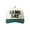 Dark Green #01, variant on Game Day 3D Embroidered Trucker Hat, Two‑Tone Color Block Baseball Cap, Adjustable Snapback Sports Dad Hat, Unisex Sun Hat for Football Game Day