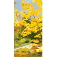 thumbnail image 2 of Caroline, Emma 18x32 White Modern Wood Framed Museum Art Print Titled - Autumn Hike I, 2 of 4