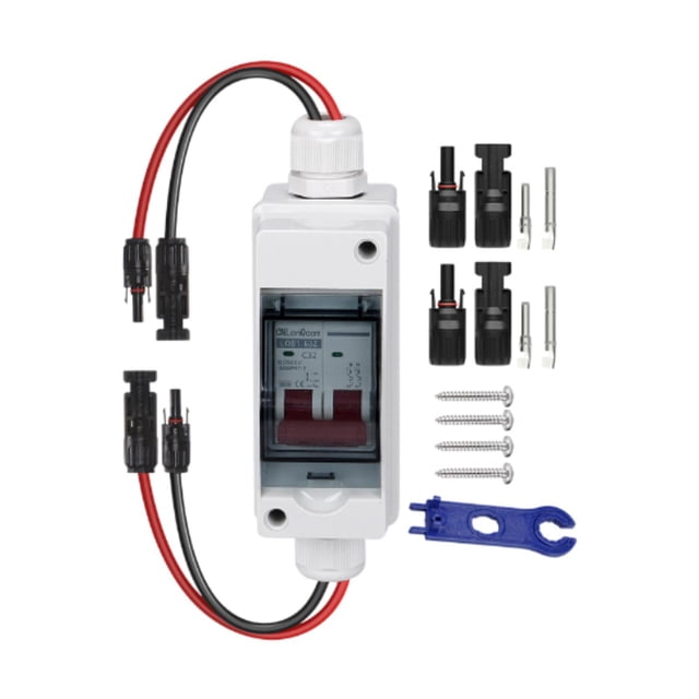 jifeng DC Miniature Circuit Breaker Easy to Install Photovoltaic DC Circuit Breaker TYPE C20.2