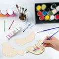 thumbnail image 3 of Paquete de 6 Kits Manualidades de Carillón de Viento de Pájaros en 3D para Niños, Juego Manualidades de Animales Madera para Pintar y Construir, Regalos Cumpleaños para Niñas/Niños, 3 of 5