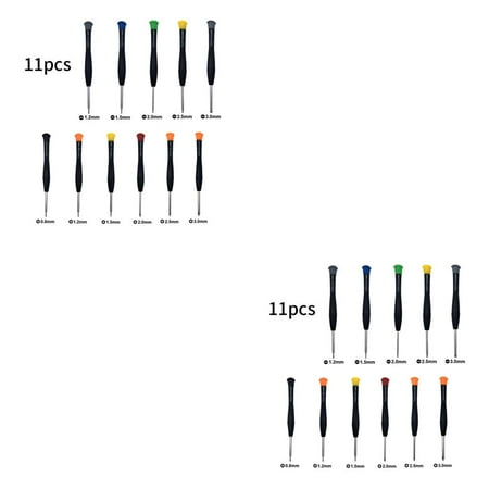 

Redempion 11pcs Head Screwdriver Set Magnetic Screw Driver Smartphone Repair Tool Set 2PCS