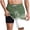Army Greenâ‘ , variant on Mens Swim Trunks Athletic with Compression Liner Quickly Dry Breathable Straight Leg Thin Drawstring Elastic Waist Swimsuit Shorts S-3XL