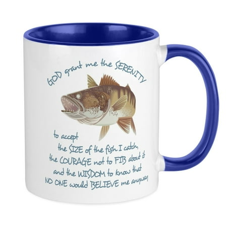 

CafePress - A Fishermans Prayer Mug - Ceramic Coffee Tea Novelty Mug Cup 11 oz