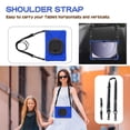 thumbnail image 3 of Case for Samsung Galaxy Tab A9+ 11.0 inch, 360 Degree Rotating Hand Grip Shockproof Cover with Shoulder Strap, Blue, 3 of 7