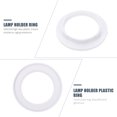 thumbnail image 2 of 10Pcs Simple Practical E27 Lamp Holder Fixing Rings Plastic Made Light Holder Ring, 2 of 6
