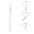 thumbnail image 3 of Unique Bargains 1 Pc Lightweight Silicone Lip Brush for Business Travel White Silicone Plastic, 3 of 5