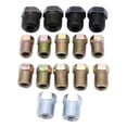 thumbnail image 2 of 16-Pack Inverted Tube Nuts 2x 7/16-24 for 3/16 Tube Accessories, 2 of 8