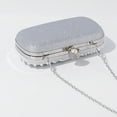 thumbnail image 4 of Jaucin Women's Pearl Clutch Wedding Bridal Pearl Evening Bag Party Clutch Wallet with Detachable Chain Shoulder Strap, 4 of 14