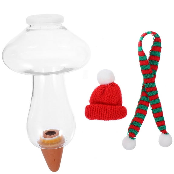 GAXIRE Creative Mushroom Plant Watering System Automatic Water Globes for Indoor Plants