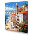 thumbnail image 2 of Designart "Scenic Views Of Italy I" Italy Wall Decor, 2 of 7