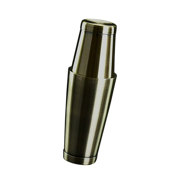 Accesorios de Cóctel de Barra de 2 Piezas de Acero Inoxidable Bronce Perfecl Boston Tin