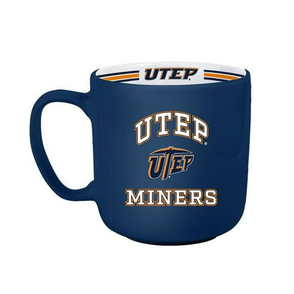 Logo Brands 231-C15SM 15 oz UTEP Stripe Mug