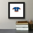 thumbnail image 2 of Gallery Pops NHL - New York Islanders - Home Uniform Front Wall Art, Black Framed Version, 12" x 12", 2 of 5