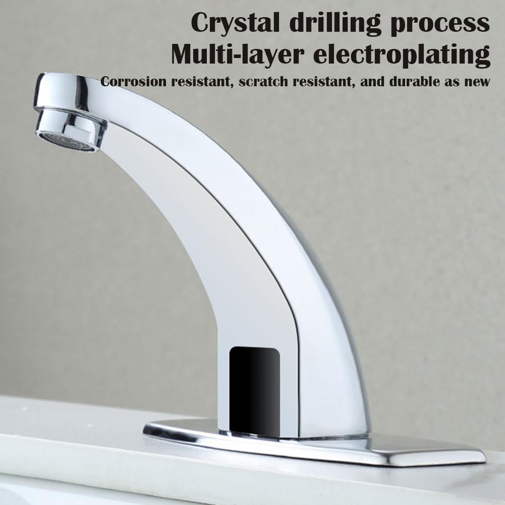 HFLWYWD Automatic Infrared Sensor Faucet Kitchen Bathroom Sink NE Basin W Tap