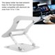thumbnail image 3 of Soporte para computadora portátil soporte para computadora portátil de diseño ergonómico ángulos múltiples antideslizantes ajustables para la familia, 3 of 8