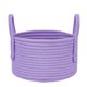 thumbnail image 1 of Xiao Hua Caja de almacenamiento para organizar la despensa, perfecta para baño, armario, cocina, refrigerador y armario. 24 x 24 x 14 cm (morado)., 1 of 5