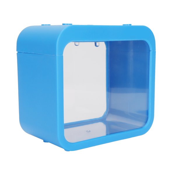 Mini Fish Tank, Small Betta Fish Tank Transparent Aquascaping Innovative For Desk