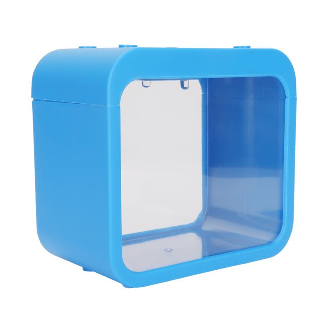 Mini Fish Tank, Small Betta Fish Tank Transparent Aquascaping Innovative For Desk