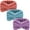 Chic Purple, Chic Red, Turquoise, variant on 3 Pieces Wash Face Headband Makeup Spa Headband Towel Terry Hair Bands Microfiber Bowtie Headbands Shower Facial Adjustable Headband for Women