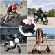 thumbnail image 4 of Electric Bike Bell, Electronic Horn Alarm Bicycle Bell 120dB, IPX4 Waterproof Portable USB Charging Bike Horn with Alarm, 4 of 4