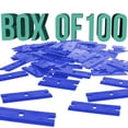 thumbnail image 4 of TCP Global 100 Piece Plastic Razor Scraper Blades with Chisel Edge, Remove Decals, Stickers, Adhesive, Clean Glass, 4 of 4