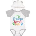 thumbnail image 3 of Inktastic Grandpa Loves Me Boys or Girls Baby Bodysuit, 3 of 5