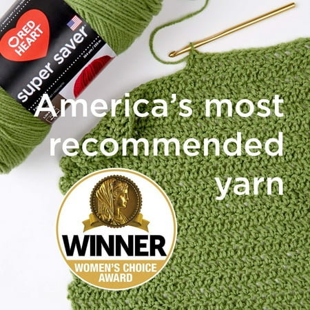 Red Heart Super Saver® Pooling™ 4 Medium Acrylic Yarn, Papaya 5oz/141g, 236 Yards