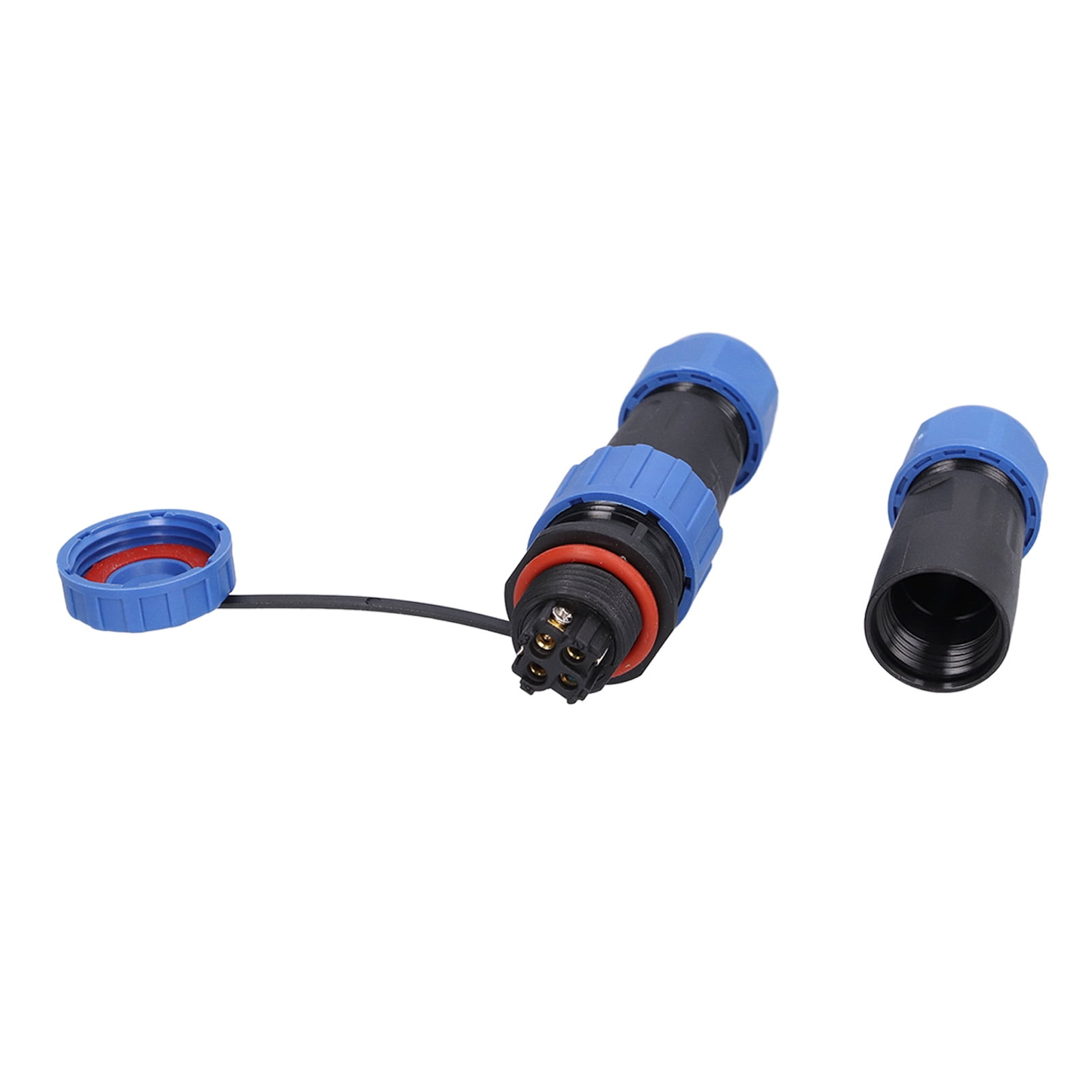Connecteur Aviation 4 Broches IP68 - Sertissage à Vis, étanche, Pour Automobile Et Industrie - 2