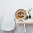 thumbnail image 3 of Reloj de pared Coffee Time - Reloj de pared silencioso de 10 pulgadas que no hace tictac - Estilo rústico retro campestre decorativo para sala de estar, cocina, hogar, baño y dormitorio, 3 of 7