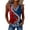 Red, variant on Casual Style Sleeveless Tank Tops for Women Fashion Patriotic Stars And Stripes Print Denim Trim Tank Tops V Neck Summer Vest Shirts 1776-2026 Memorial Top ( Color Red Size L )