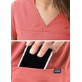thumbnail image 4 of Adar Pro Scrubs For Women - Sweetheart V-Neck Scrub Top, 4 of 7