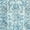 B-Blue, variant on Cydiria Vintage Boho Traditional Oriental Faux Wool Area Rug, 4' x 6', Green