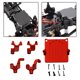 thumbnail image 4 of Pieza de torre de amortiguadores RC para piezas de actualización de modelo rojo perfke Soporte de choque trasero delantero RC, 4 of 9