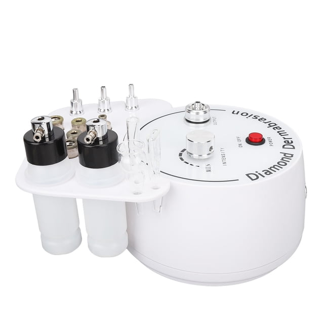 Machine Dermabrasion Visage, Raffermissement de la Peau Réduire les Rides Micro Machine Dermabrasion Aspirateur Rajeunissement de la Peau 3 en 1 pour la Maison Nous Plug