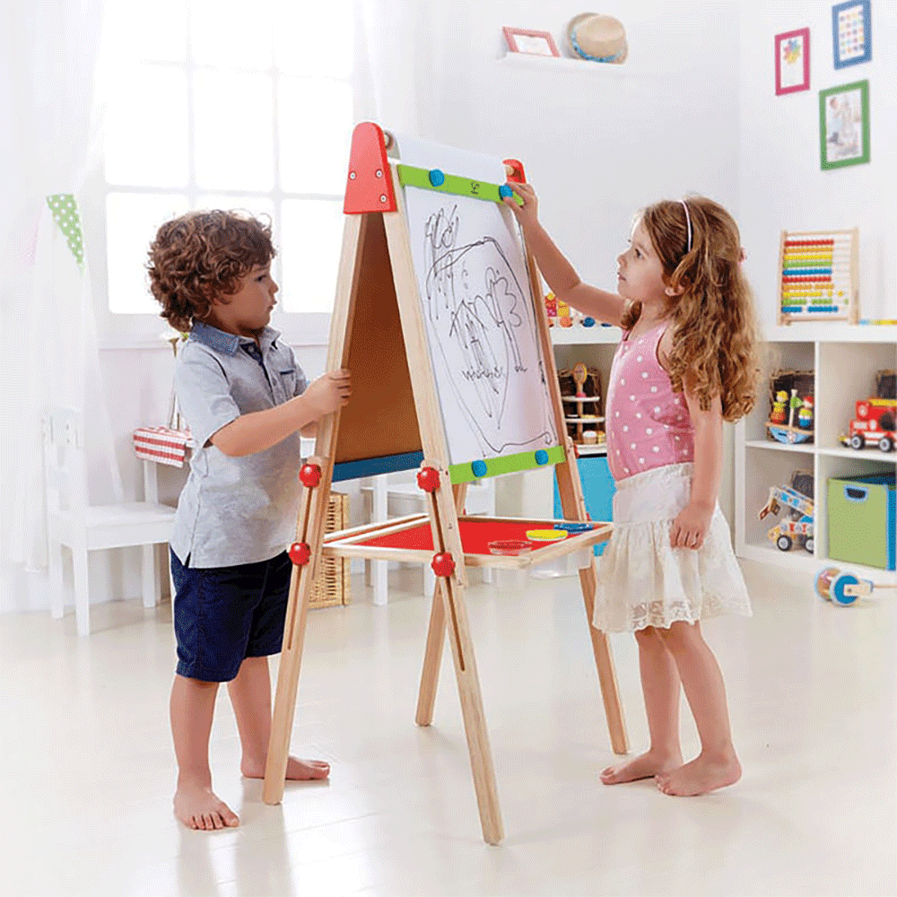 hape art easel