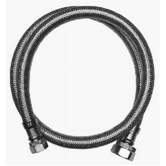 HOMEWERKS WORLDWIDE LLC Faucet Connector, Stainless Steel, 3/8 Compression x 1/2 FIP x 20-In. 7223-20-38-2