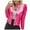 Hot Pink, variant on felwors Women's Sequin Open Front Cropped Jacket - Sparkly Party Blazer Long Sleeve Glam Outerwear White, S