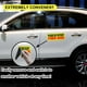 thumbnail image 3 of Reflective Magnetic Car Safety Sign | Please Be Patient Driver Warning Magnet | Waterproof Heat-Resistant | High Visibility Yellow Red Text | Reusable | 1 Pack | For All Vehicles, 3 of 7