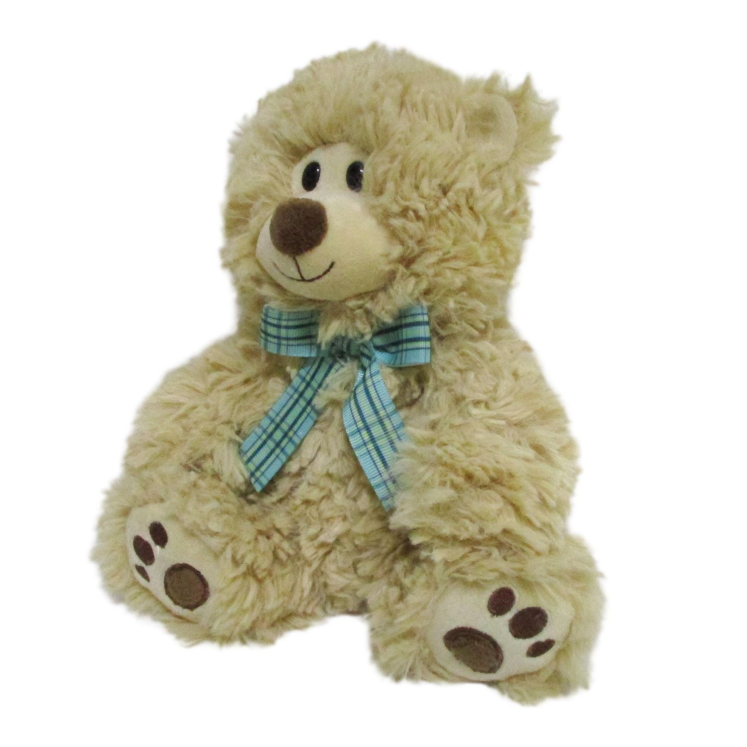 KID CONNECTION PLUSH TEDDY BEAR CAMEL,7INCH