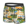 thumbnail image 5 of Goofa Construction Machinery1 Printed Men's Boxer Briefs Underwear, Moisture-Wicking Underwear, Trunk,Soft and Breathable Cotton Underwear-, 5 of 9