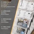 thumbnail image 5 of SpaceAid 20 Pack Vacuum Storage Bags, Space Saver Sealer Compression Bags (4 Jumbo/4 Large/4 Medium/4 Small/4 Roll), 5 of 7