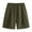 Olive Green, variant on WREESH Men's Casual Shorts Summer Outdoors Casual Drawstring Printing Sport Short Pants Athletic Shorts Olive Green